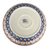 Bowl, Round, Shallow, Salad, 11.75" in "Ring Around the Rosie" by Manufaktura | M173U-P321