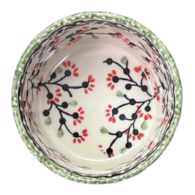 Polish Pottery Ramekin (Cherry Blossom) | M178S-DPGJ Additional Image at PolishPotteryOutlet.com