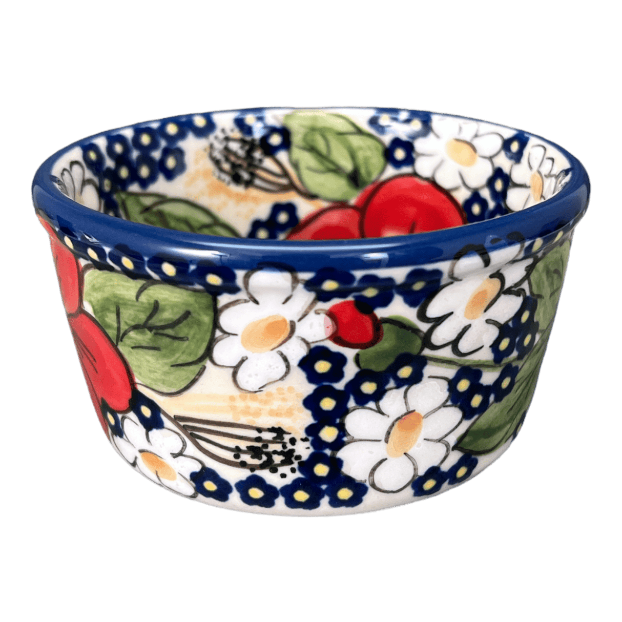 Ramekin, 7 oz in "Poppies & Posies" by Manufaktura | M178S-IM02