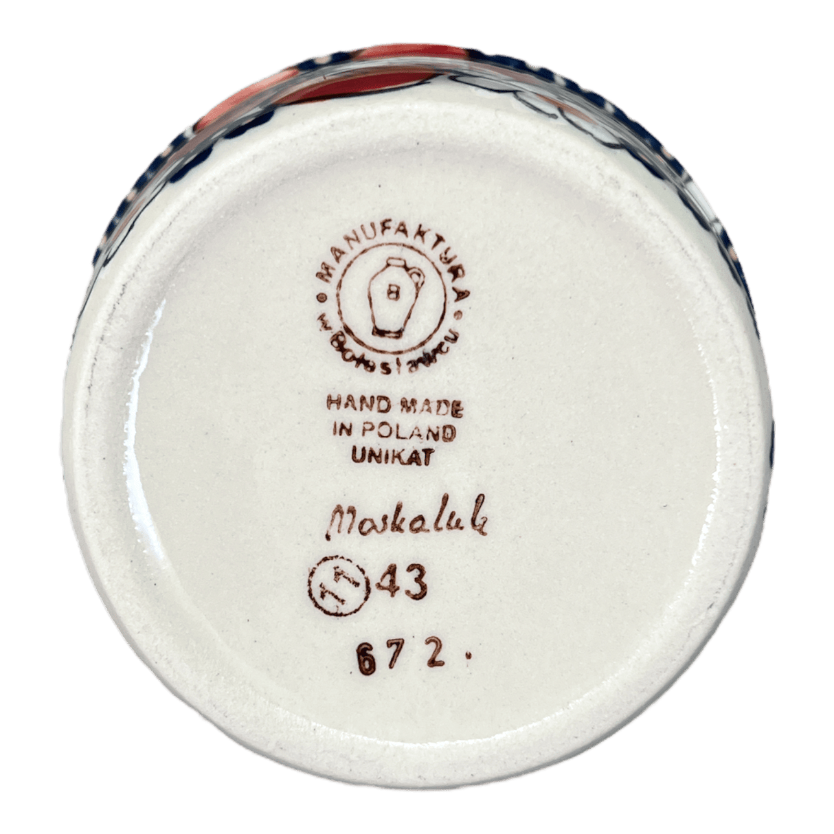 Ramekin, 7 oz in "Poppies & Posies" by Manufaktura | M178S-IM02