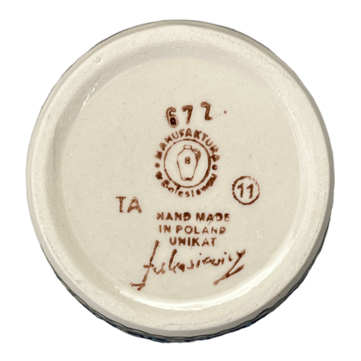 Ramekin, 7 oz in "Blue Bells" by Manufaktura | M178S-KLDN