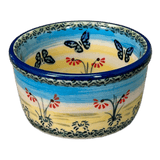 Ramekin, 7 oz in "Butterflies in Flight" by Manufaktura | M178S-WKM
