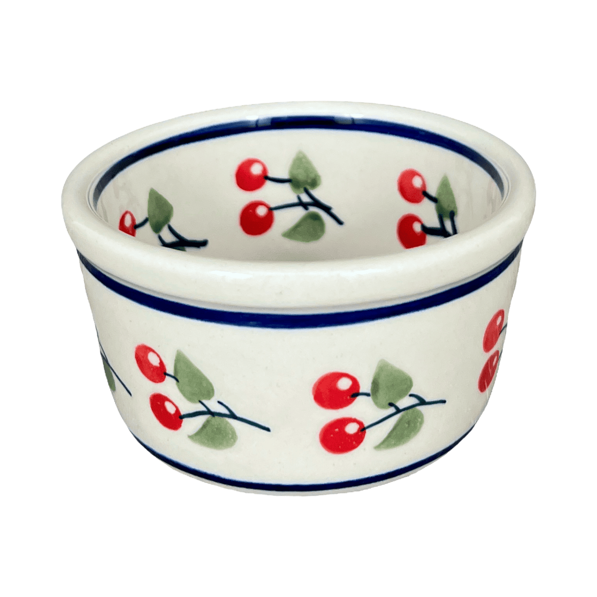 Ramekin, 7 oz in "Cherry Dot" by Manufaktura | M178T-70WI