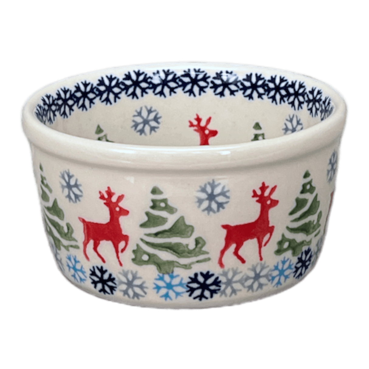 Ramekin, 7 oz in "Reindeer Games" by Manufaktura | M178T-BL07