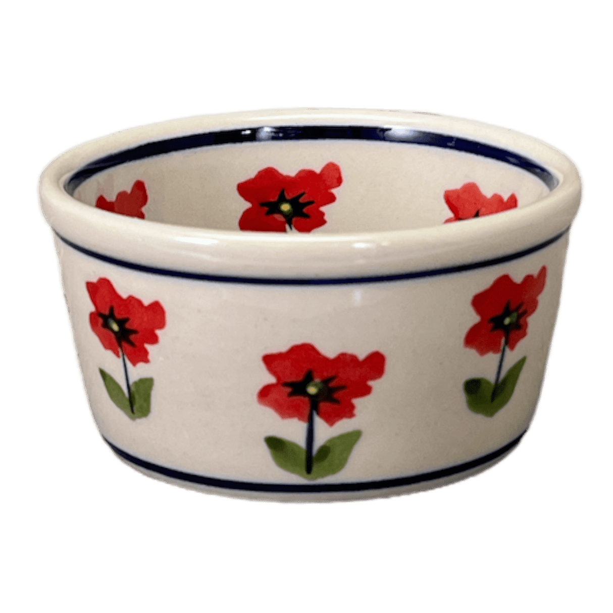 Ramekin, 7 oz in "Poppy Garden" by Manufaktura | M178T-EJ01