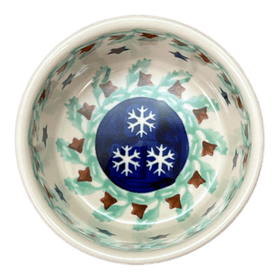 Polish Pottery Ramekin (Starry Wreath) | M178T-PZG Additional Image at PolishPotteryOutlet.com