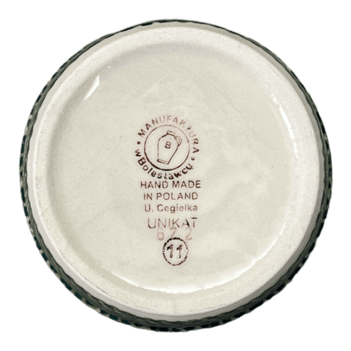 Ramekin, 7 oz in "Bouncing Blue Blossoms" by Manufaktura | M178U-IM03