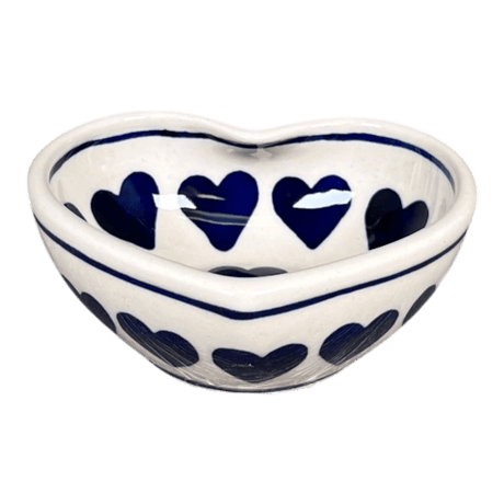 Bowl, Heart-Shaped, 4" in "Whole Hearted" by Manufaktura | M187T-SEDU