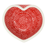 Bowl, Heart-Shaped, 4" in "Red Sky at Night" by Manufaktura | M187T-WCZE