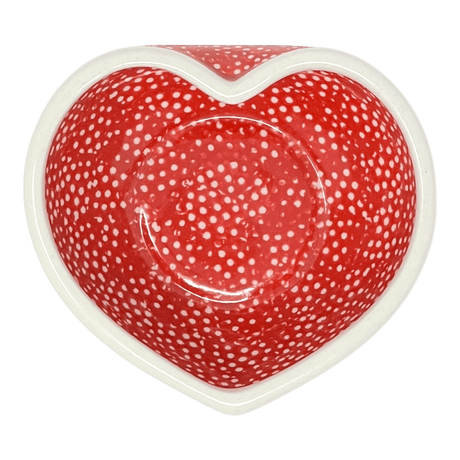 Bowl, Heart-Shaped, 4" in "Red Sky at Night" by Manufaktura | M187T-WCZE