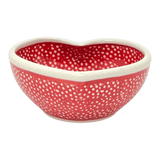 Bowl, Heart-Shaped, 4" in "Red Sky at Night" by Manufaktura | M187T-WCZE