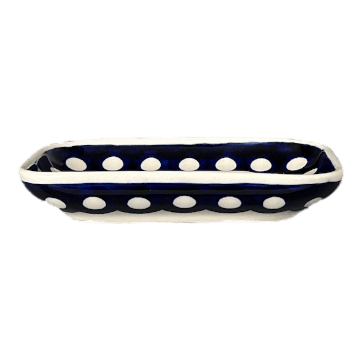 Soap Dish, 5" x 3.5" in "Hello Dotty" by Manufaktura | M191T-9