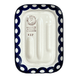 Soap Dish, 5" x 3.5" in "Hello Dotty" by Manufaktura | M191T-9