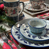 Bowl, Round, 3.5" in "Peaceful Season" by Manufaktura | M081T-JG24