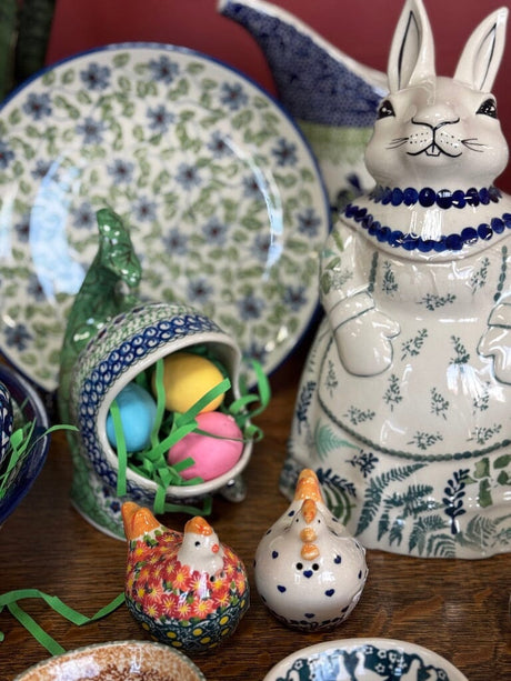Salt & Pepper, Chubby Chicken, 3" in "Blooming Hearts" by Galia | GSP08-PS