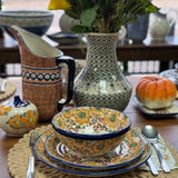Bowl, Round, 6.75" in "Autumn Harvest" by Manufaktura | M090S-LB