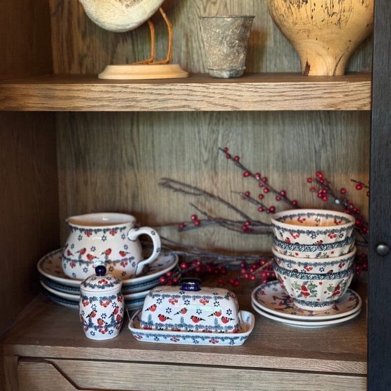 Pitcher, 1 Liter in "Poppies & Posies" by Manufaktura | D044S-IM02