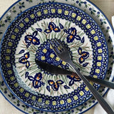 Plate, Round, Salad, 8.5" in "Iris" by Manufaktura | T134S-BAM