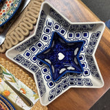 Baker, Star-Shaped, 10" in "Navy Retro" by Manufaktura | M045U-601A