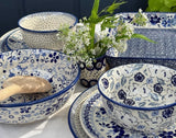 Bowl, Round, 8.5" in "Summer Bouquet" by Manufaktura | M135T-MM01