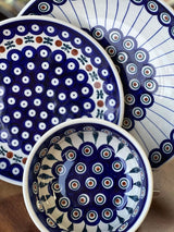 Bowl, Round, 6.75" in "Peacock" by Manufaktura | M090T-54