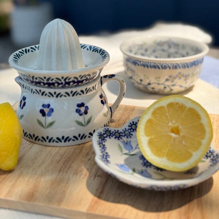 Juicer, Juicer w/ Jug, 4.5" in "Peacock" by Manufaktura | W017T-54