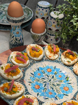 Egg Cup, 4.5" in "Bunny Love" by Manufaktura | J048T-P324