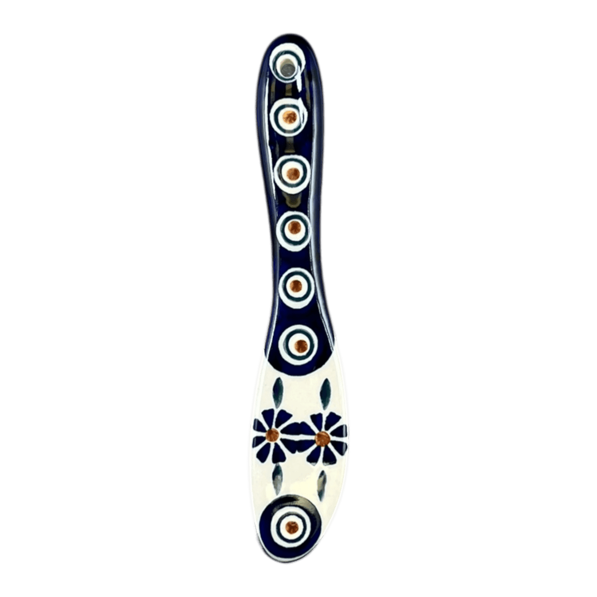Knife, Butter, 7" in "Floral Peacock" by Manufaktura | N002T-54KK