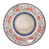 Platter, Round, Chip & Dip, 12.75" in "Floral Fantasy" by Manufaktura | N007S-P260