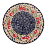 Platter, Round, Chip & Dip, 12.75" in "Floral Fantasy" by Manufaktura | N007S-P260