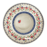 Platter, Round, Chip & Dip, 12.75" in "Mediterranean Blossoms" by Manufaktura | N007S-P274