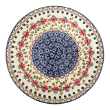 Platter, Round, Chip & Dip, 12.75" in "Mediterranean Blossoms" by Manufaktura | N007S-P274