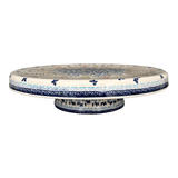 Platter, Round, Chip & Dip, 12.75" in "Butterfly Bounty" by Manufaktura | N007S-WK76