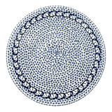 Platter, Round, Chip & Dip, 12.75" in "Kitty Cat Path" by Manufaktura | N007T-KOT6