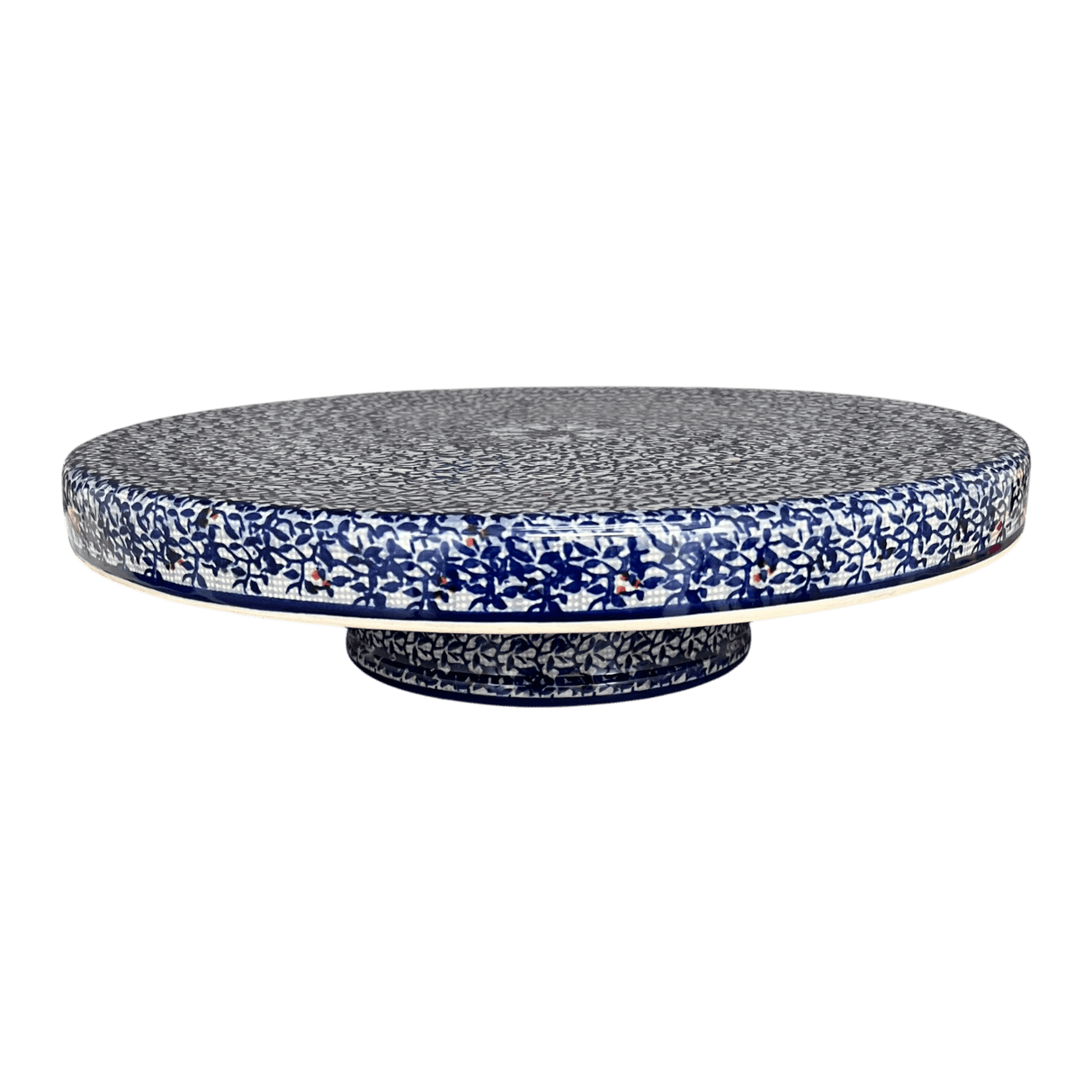 Platter, Round, Chip & Dip, 12.75" in "Twilight Berries" by Manufaktura | N007U-GP14