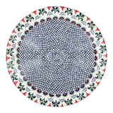 Platter, Round, Chip & Dip, 12.75" in "Scandinavian Scarlet" by Manufaktura | N007U-P295