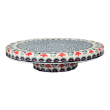 Platter, Round, Chip & Dip, 12.75" in "Scandinavian Scarlet" by Manufaktura | N007U-P295