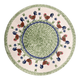 Platter, Round, Chip & Dip, 12.75" in "Chicken Dance" by Manufaktura | N007U-P320