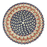 Platter, Round, Chip & Dip, 12.75" in "Ring Around the Rosie" by Manufaktura | N007U-P321
