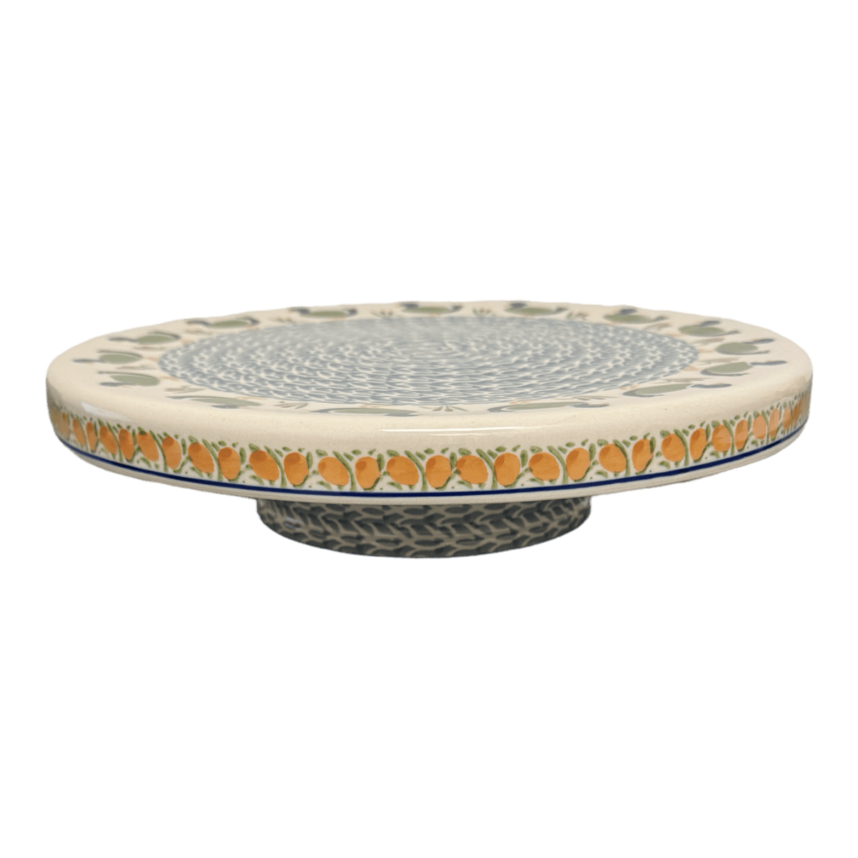 Platter, Round, Chip & Dip, 12.75" in "Ducks in a Row" by Manufaktura | N007U-P323