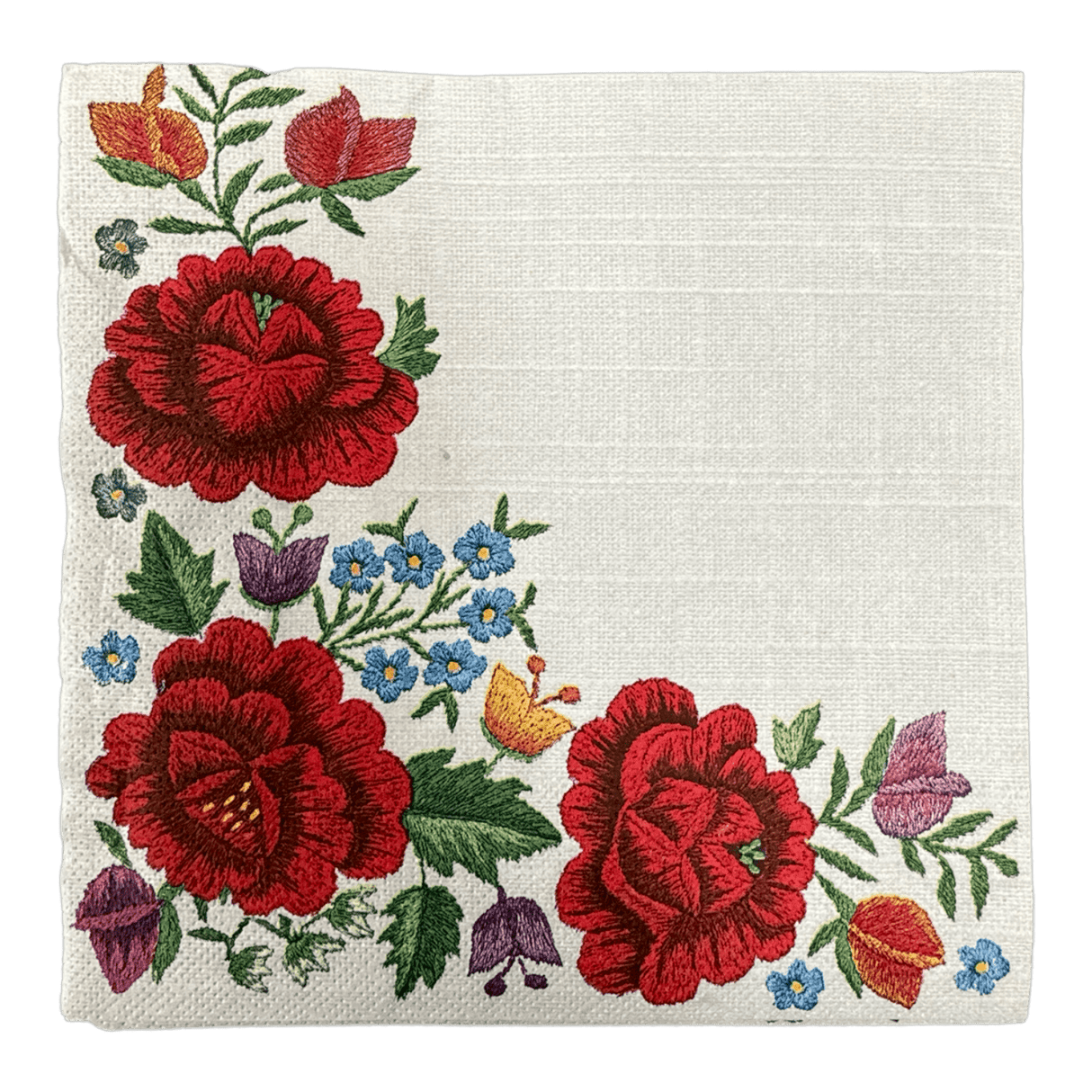 Dinner Napkins in "Red Poppies" by MAKI | NAPKIN-RP