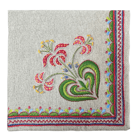 Paper Dinner Napkins in "Lily" by MAKI | SLOG-057001