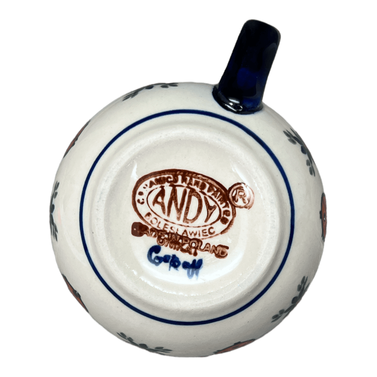 Mug, Belly Mug, 16 oz Large in "Lovely Ladybugs" by Andy | NDA10-18