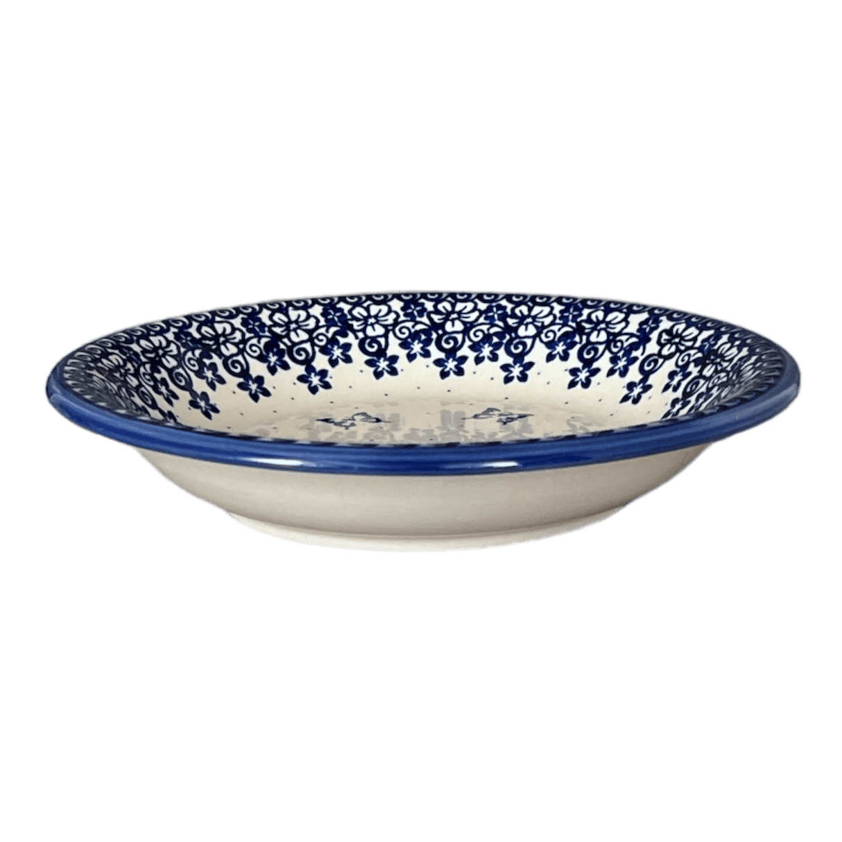 Bowl, Round, Pasta, 9" in "Butterfly Blues" by Andy | NDA112-17