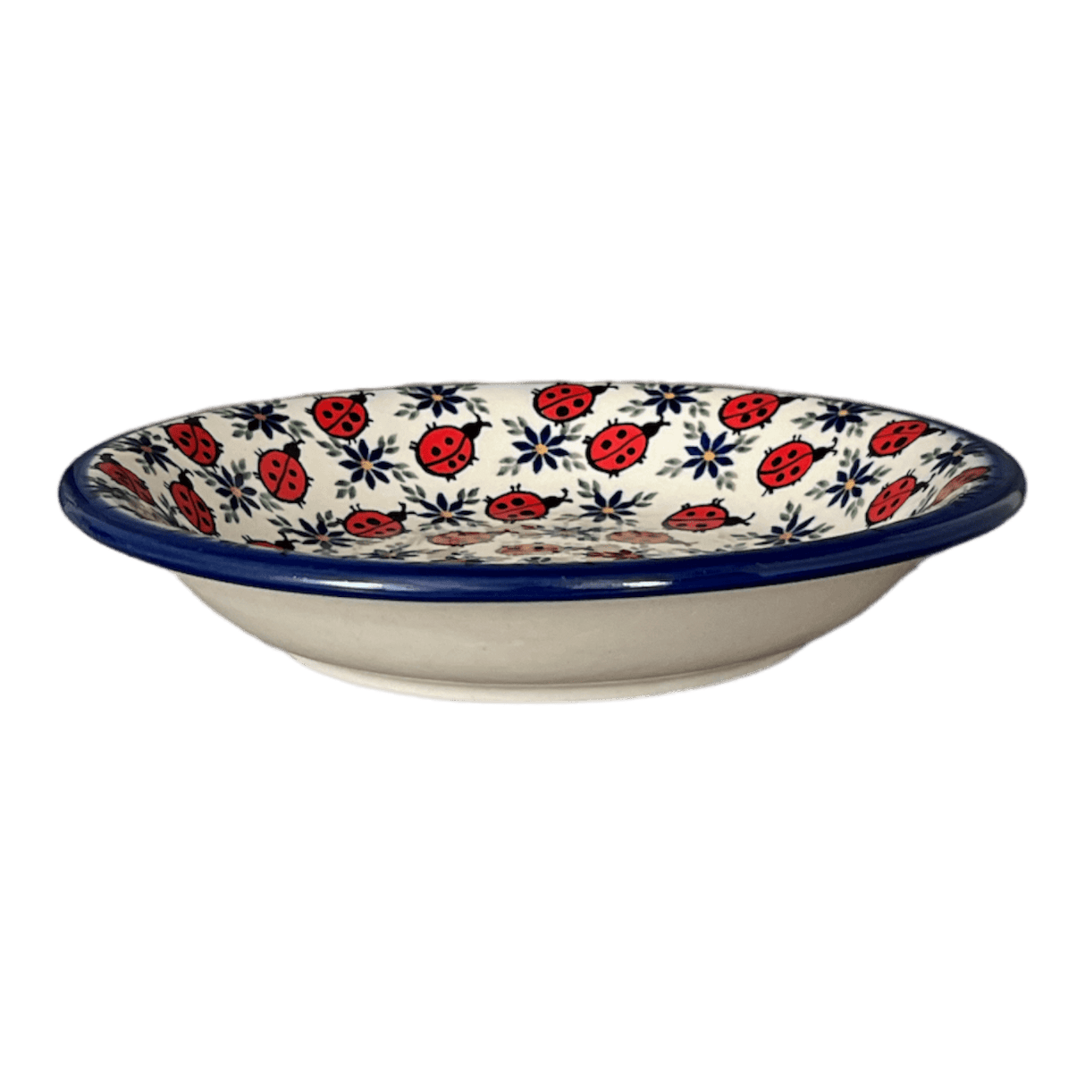 Bowl, Round, Pasta, 9" in "Lovely Ladybugs" by Andy | NDA112-18