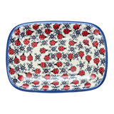 Tray, Serving, 8" x 11" in "Lovely Ladybugs" by Andy | NDA154-18