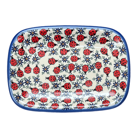 Tray, Serving, 8" x 11" in "Lovely Ladybugs" by Andy | NDA154-18