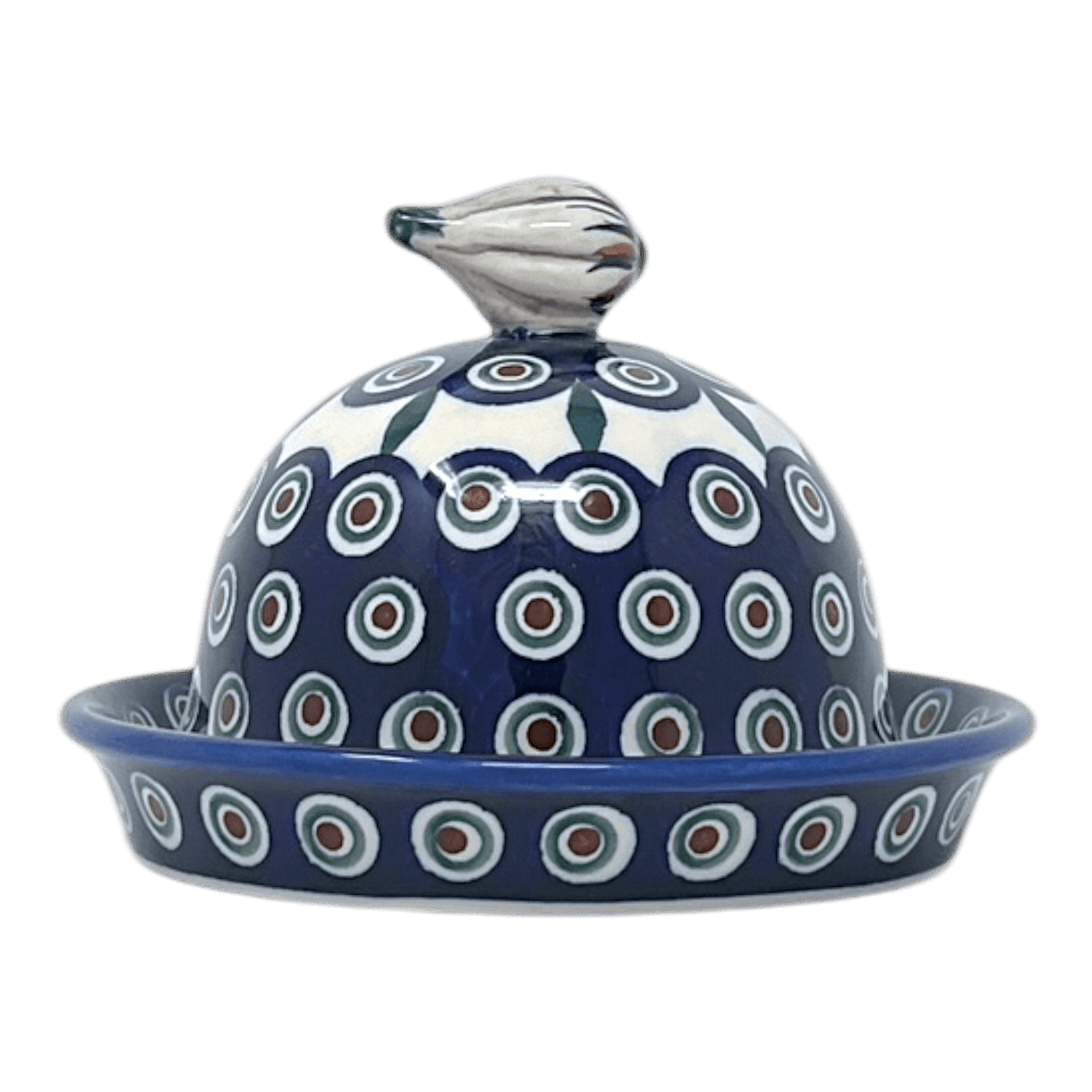 Baker, Garlic, 4" in "Peacock" by Andy | NDA17-43