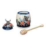 Jar, Honey, 5" in "Fall Wildflowers" by Andy | NDA18-23