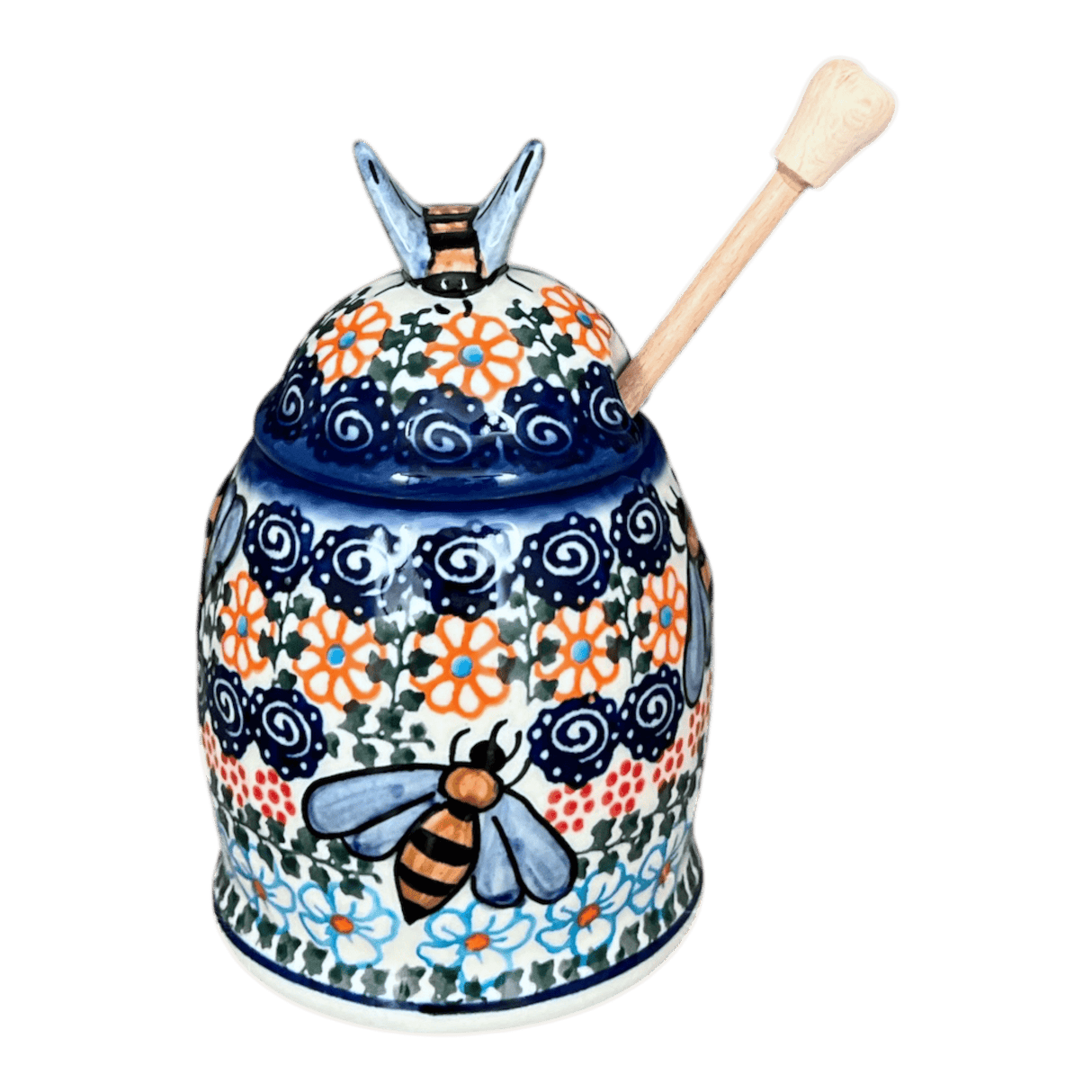 Jar, Honey, 5" in "Zany Zinnia" by Andy | NDA18-35